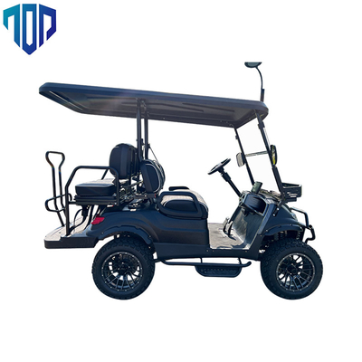 48V / 4kw Electrical Golf Cart Carbon Steel Powder Coated OEM / ODM