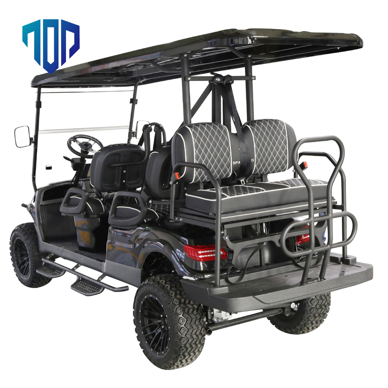 Sightseeing 22-24km/H Off Road Golf Cart 110mm Ground Clearance