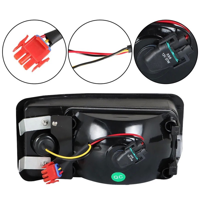 300-600W 12V Golf Cart Light Kit with Halogen Headlight and LED Taillight for Club Car DS 50000 Pieces/Year