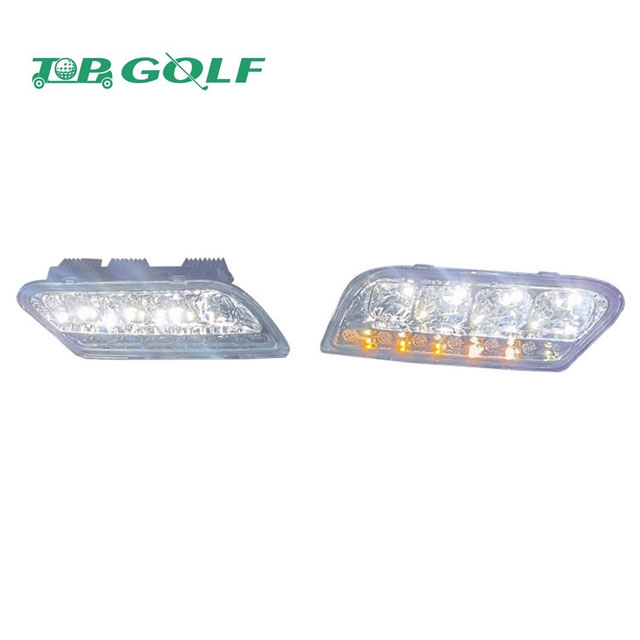 Club Car Tempo LED Light Kit with 5 Years Warranty High Brightness LED and Plug & Play Street Legal Light Kit