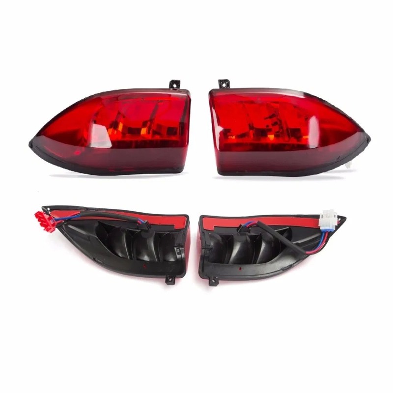 600-1700W Golf Cart LED Tail Lights with Bezels for Club Car Yamaha EZGO 20-30 km/h 50000 Pieces/Year