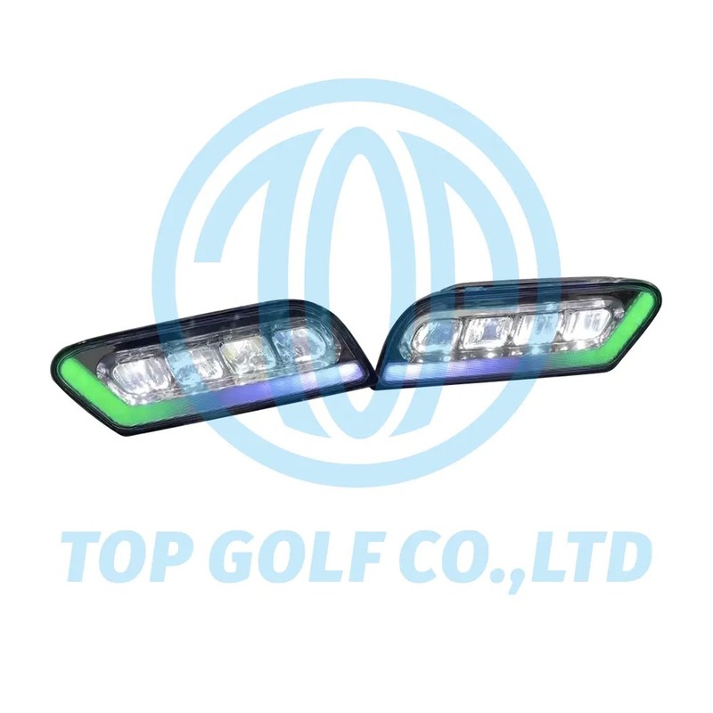 ABS Material High Brightness LED Golf Cart Light Kit Easy to Install Club Car Tempo