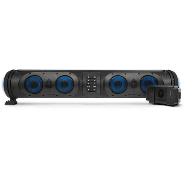 الجودة العالية الصف البحري IP66 USB/Aux Subwoofer Squawker Tweeter Speaker عربة الغولف الكهربائية شريط الصوت بلوتوث