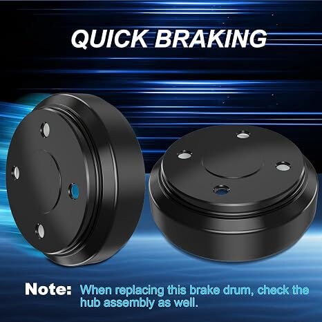 Golf Cart Brake Drums for Club Car Ds 1995-up & Precedent 2004-up Gas&Electric