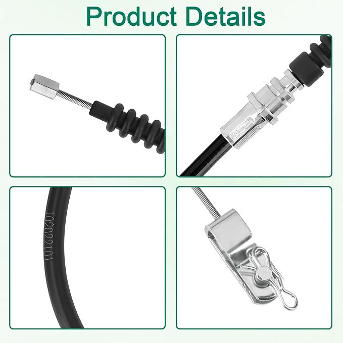 Club Car Ds Replacement Brake Cable Kit for 2000-up Golf Carts 102022101