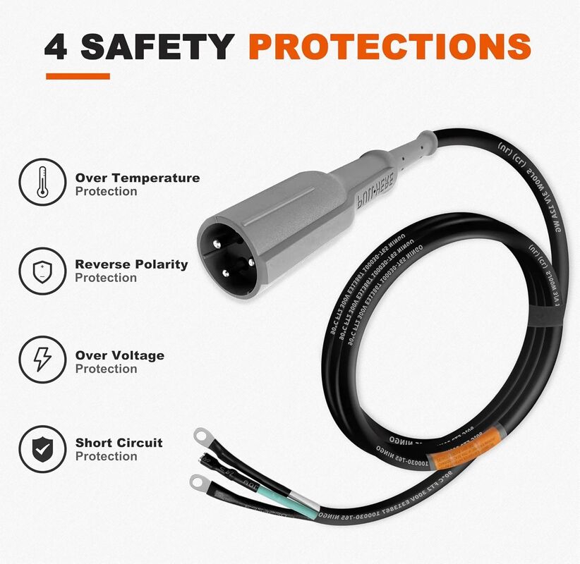 48V Charger Cord for Club Car, Replaces OEM 101828901/1018289-01