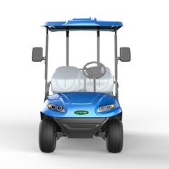 40km / H عربة الجولف الكهربائية 5KW AC Motor مع أحزمة آمنة للتوجيه الليفي